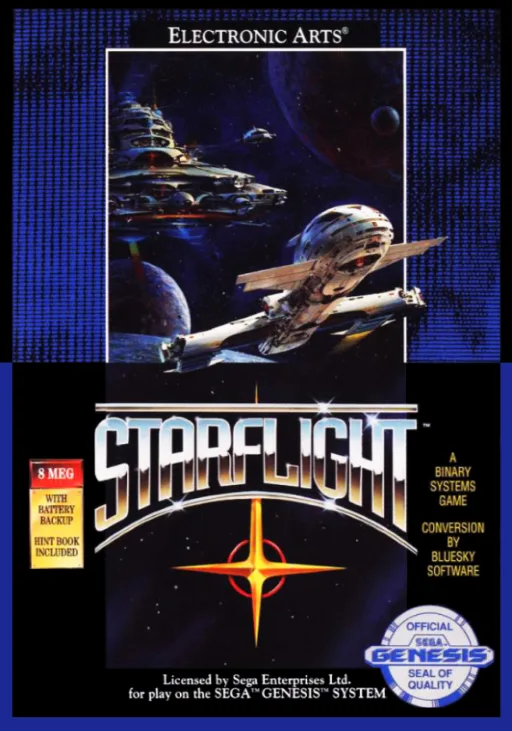 Starflight (MD) Box Art & Cover