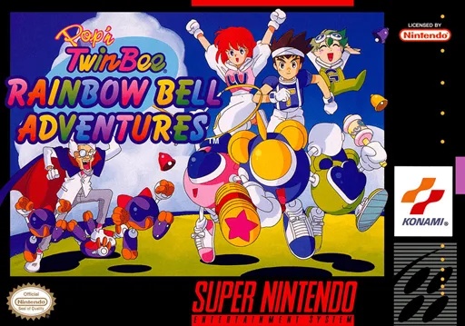 TwinBee - Rainbow Bell Adventure (SNES) Box Art & Cover