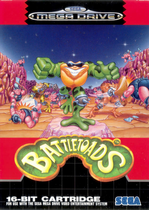 Battletoads (MD) Box Art & Cover