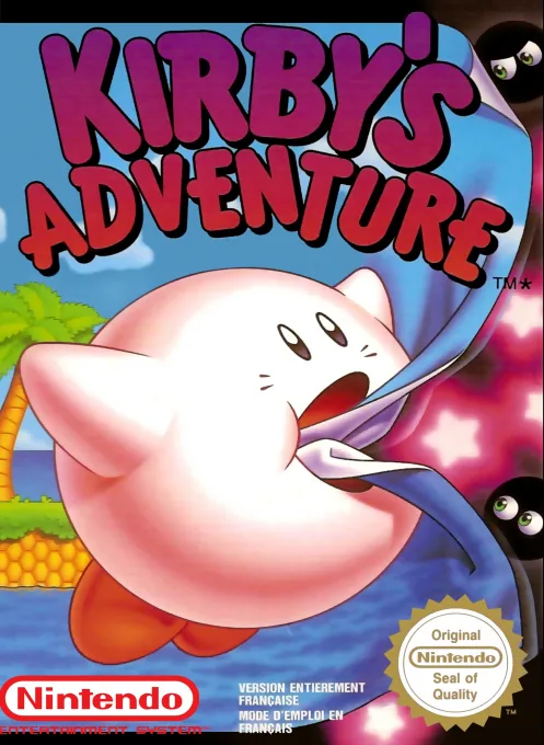 星之卡比 梦之泉的物语 (NES) Box Art & Cover