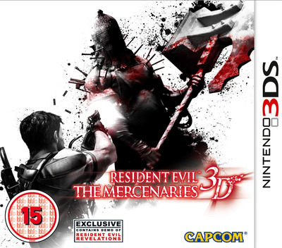 Resident Evil: The Mercenaries 3D (3DS) Box Art & Cover