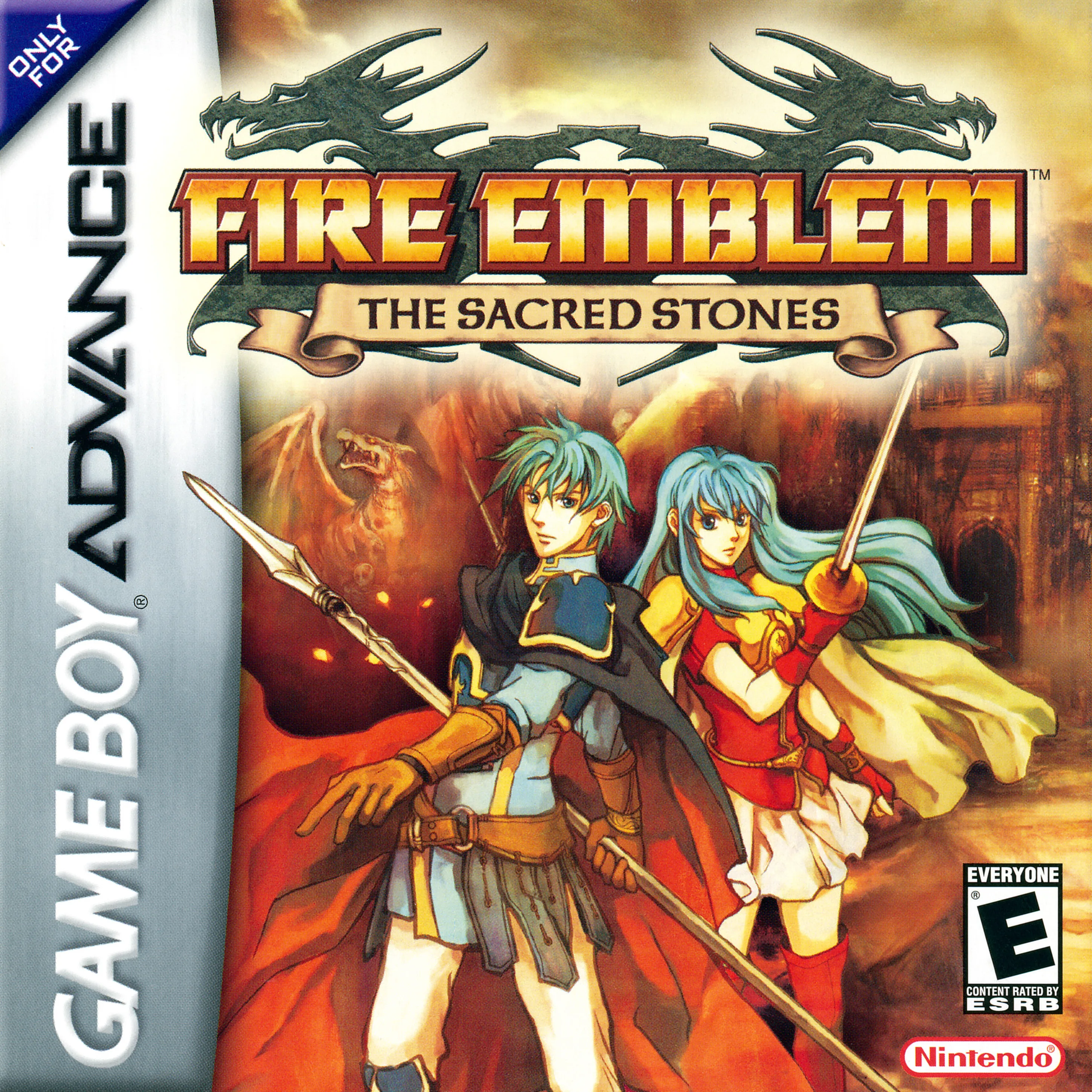 Fire Emblem - The Sacred Stones - Girl (GBA) Box Art & Cover