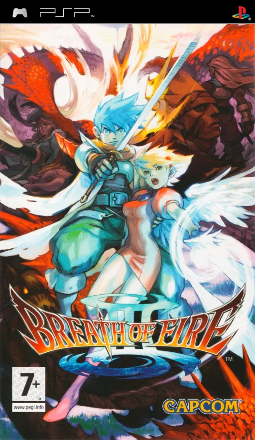 Breath of Fire III (PSP) Box Art & Cover