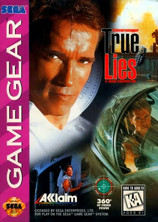 True Lies (GAME GEAR) Box Art & Cover