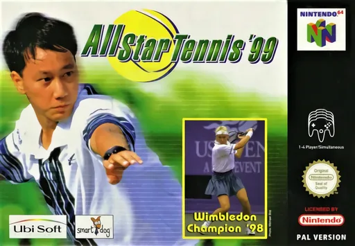 All Star Tennis '99 (N64) Box Art & Cover
