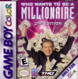 Who Wants to Be a Millionaire - 2nd Edition (GBC) Box Art & Cover