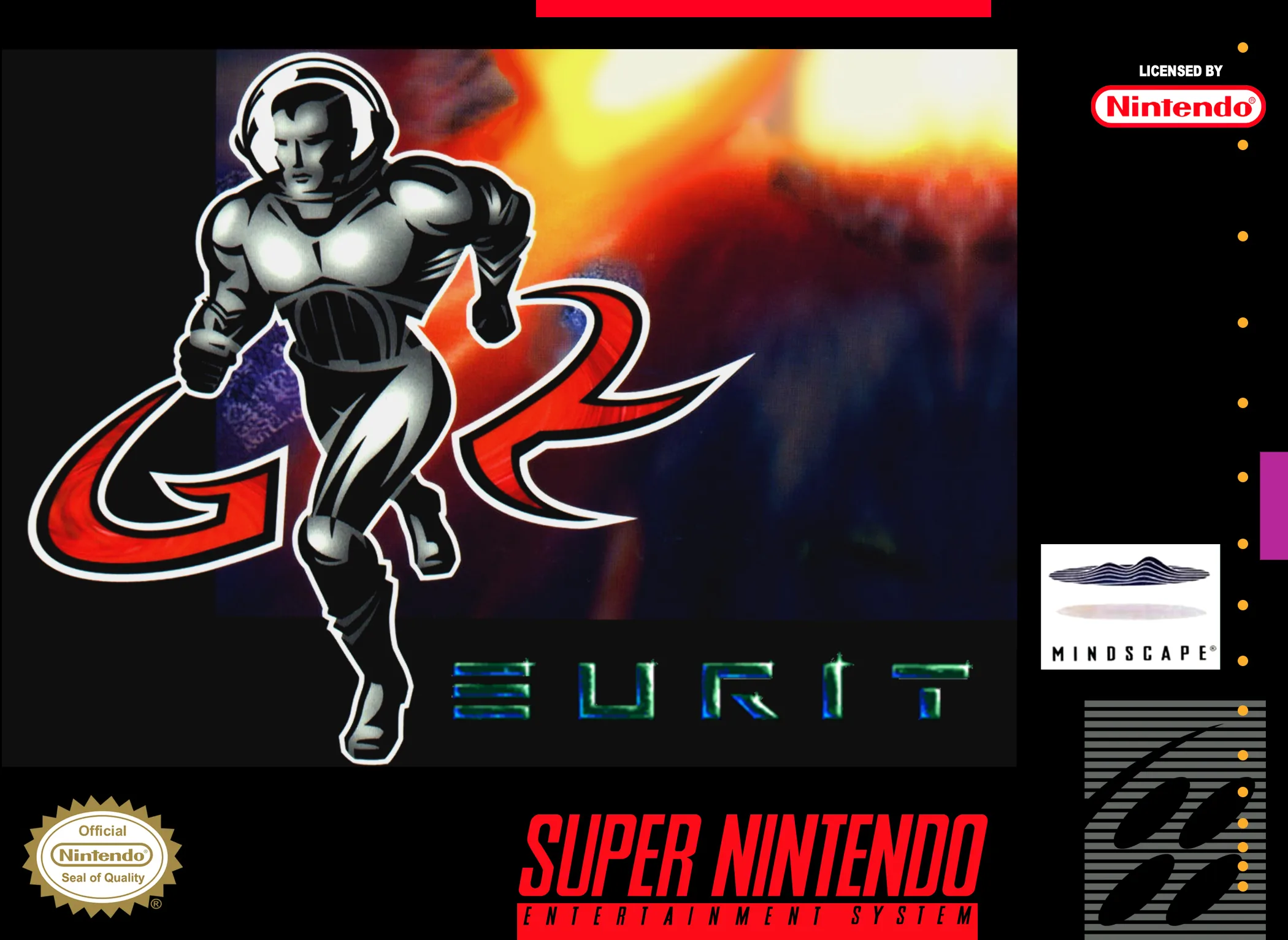 Eurit (SNES) Box Art & Cover