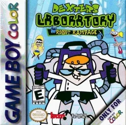 Dexter's Laboratory - Robot Rampage (GBC) Box Art & Cover