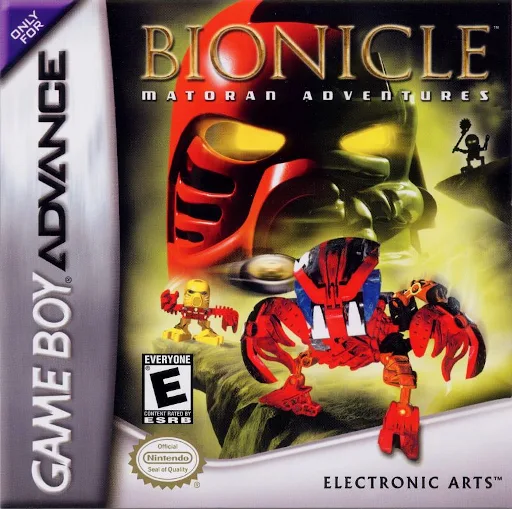 Bionicle - Matoran Adventures (GBA) Box Art & Cover