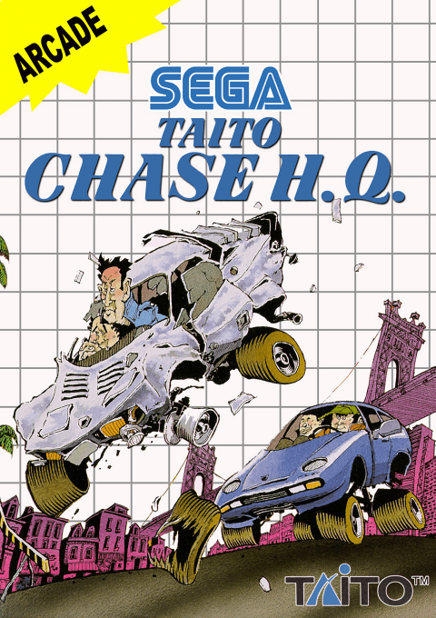 タイトー チェイスH.Q. (SMS) Box Art & Cover