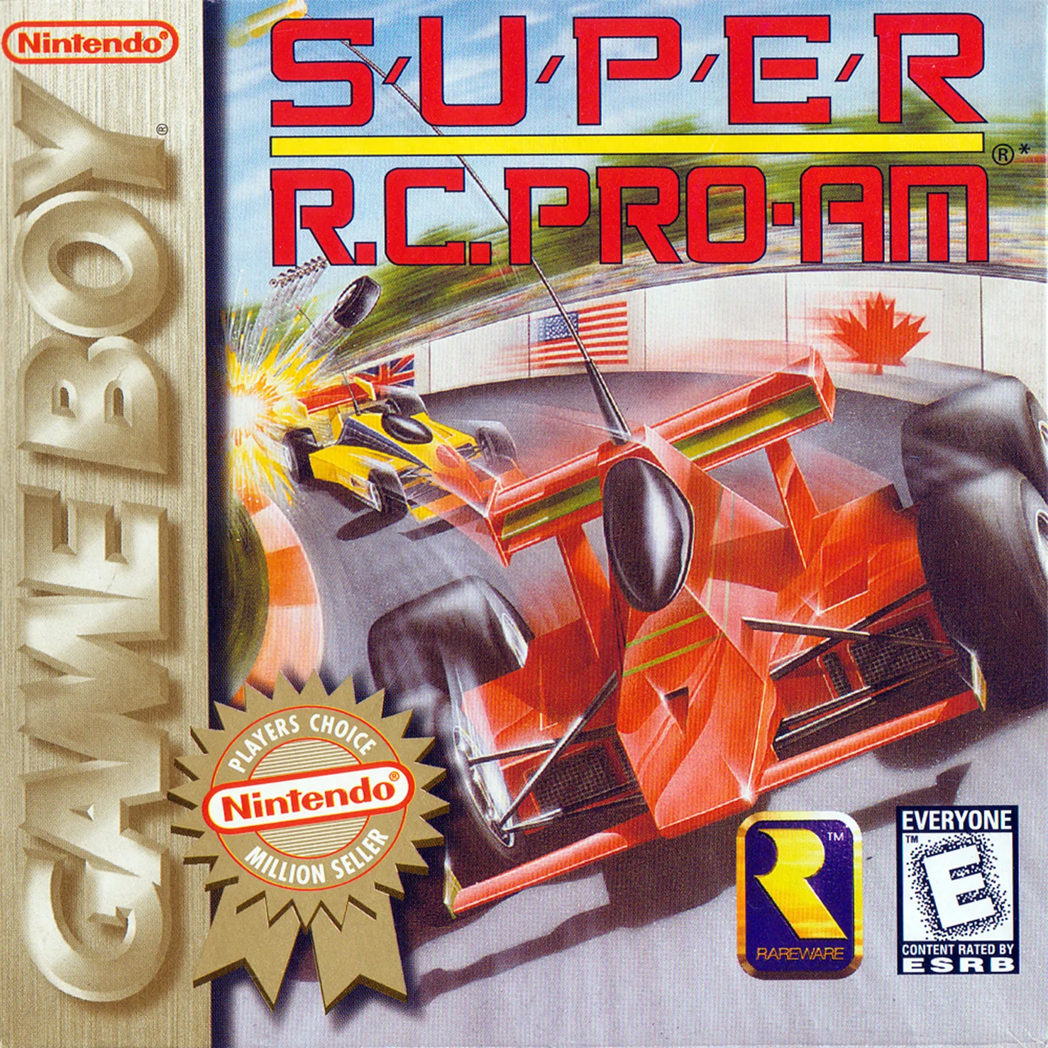 Super R.C. Pro-Am (GB) Box Art & Cover