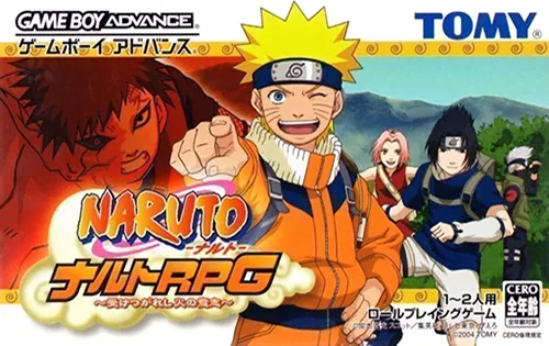 Naruto RPG - Uketsugareshi Hi no Ishi (GBA) Box Art & Cover