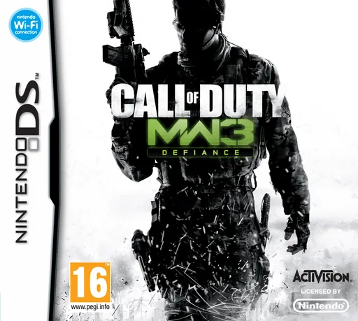 Call of Duty 8 - Modern Warfare 3 (DS) Box Art & Cover