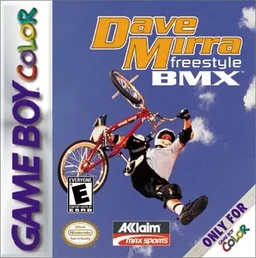 Dave Mirra Freestyle BMX (GBC) Box Art & Cover