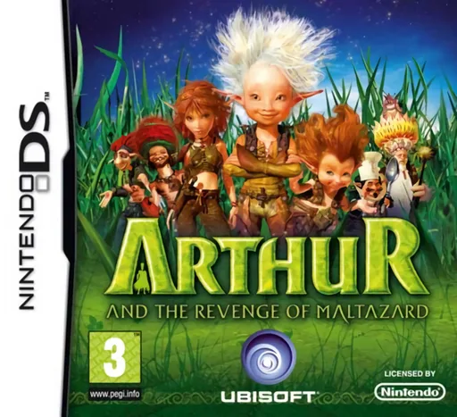 Arthur and the Revenge of Maltazard (DS) Box Art & Cover