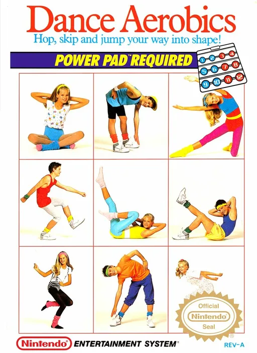 Fitness Dance King (NES) Box Art & Cover