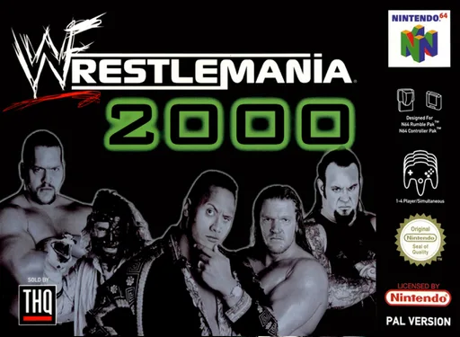 WWF WrestleMania 2000 (N64) Box Art & Cover