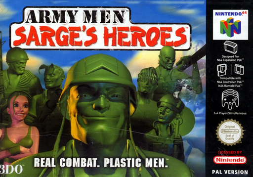 Army Men: Sarge's Heroes (N64) Box Art & Cover