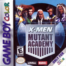 X-Men - Mutant Academy (GBC) Box Art & Cover