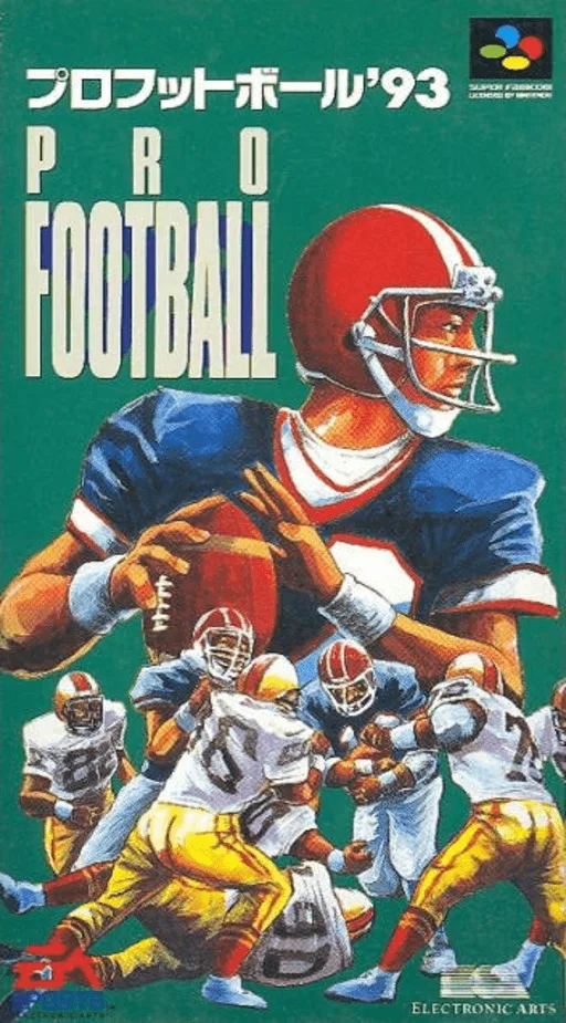 Pro Football '93 (SNES) Box Art & Cover