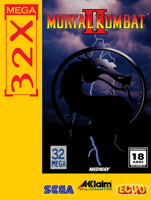 真人快打2 (32X) Box Art & Cover