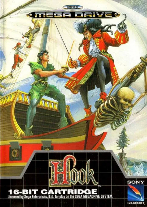 Hook (MD) Box Art & Cover