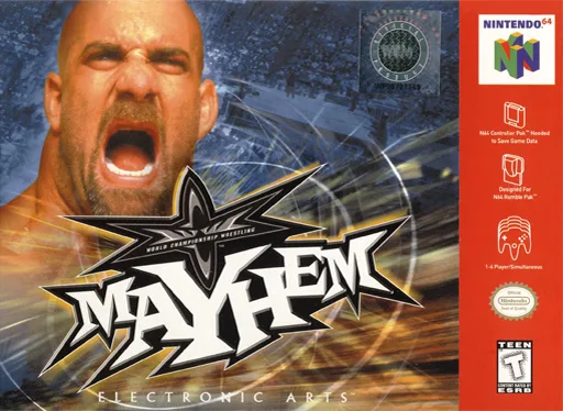 WCW Mayhem (N64) Box Art & Cover
