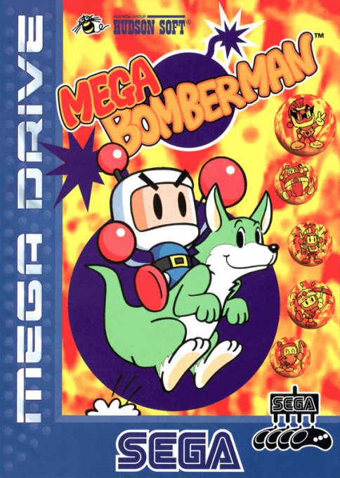 Mega Bomberman (MD) Box Art & Cover
