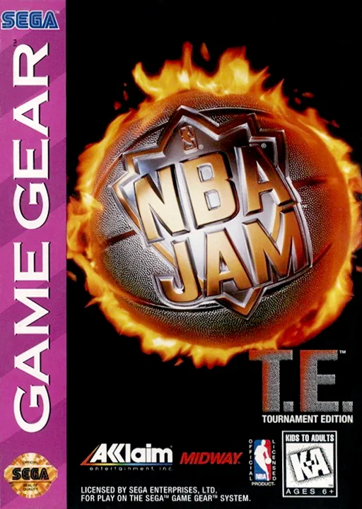 NBA Jam - Tournament Edition (GAME GEAR) Box Art & Cover