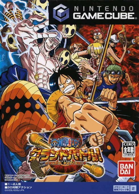 One Piece: Grand Battle! 3 (GAMECUBE) Box Art & Cover