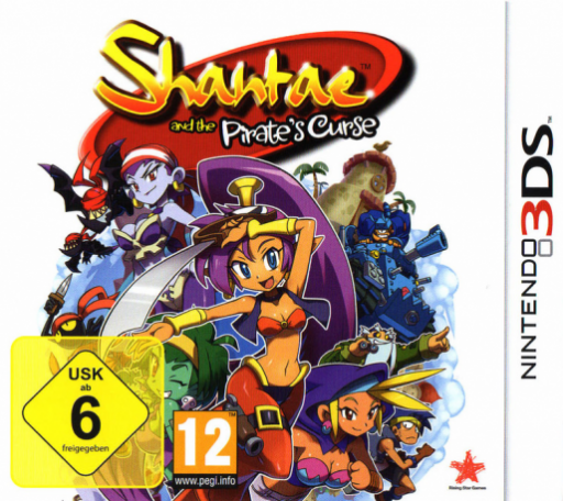 Shantae and the Pirate's Curse (3DS) Box Art & Cover