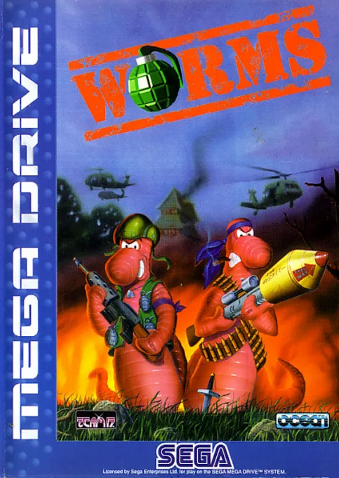 Worms (MD) Box Art & Cover