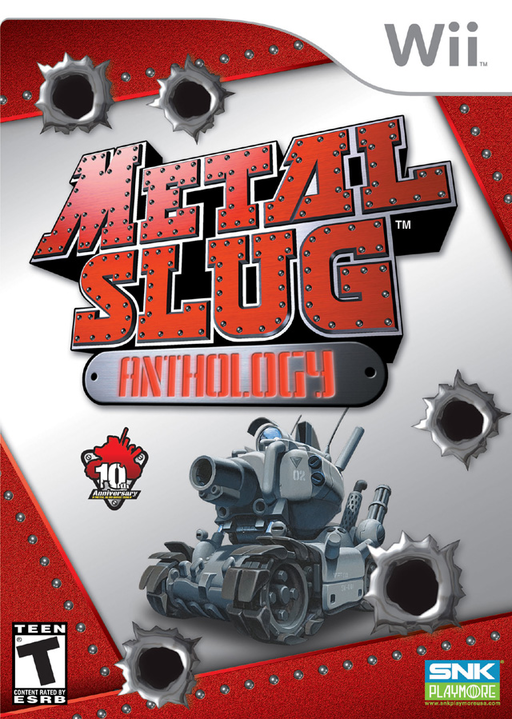 Metal Slug Anthology (WII) Box Art & Cover