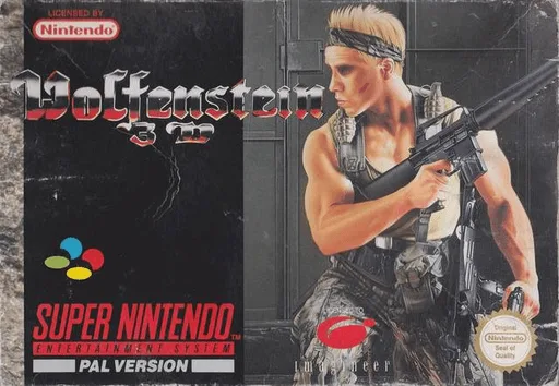 울펜슈타인 3D (SNES) Box Art & Cover