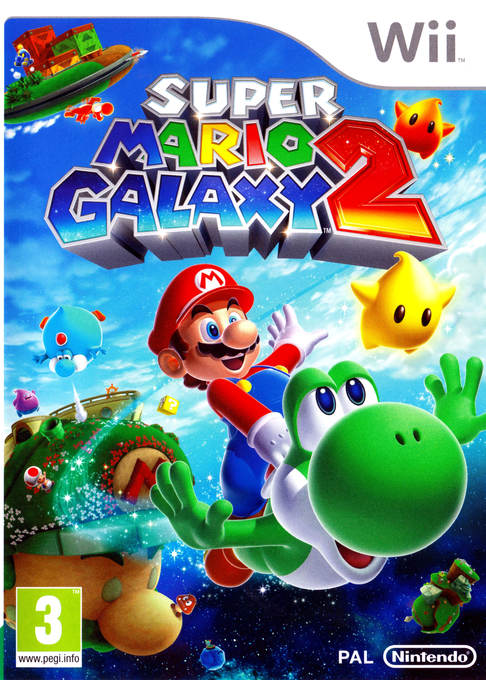 Super Mario Galaxy 2 (WII) Box Art & Cover