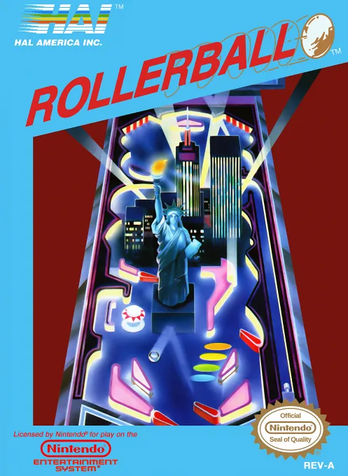 Rollerball (NES) Box Art & Cover