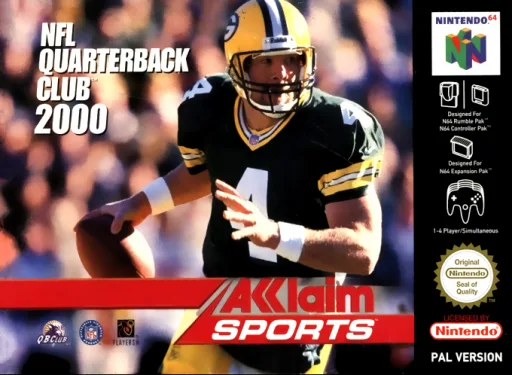 NFL Quarterback Club 2000 (N64) Box Art & Cover