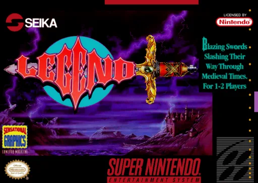 전설 (SNES) Box Art & Cover