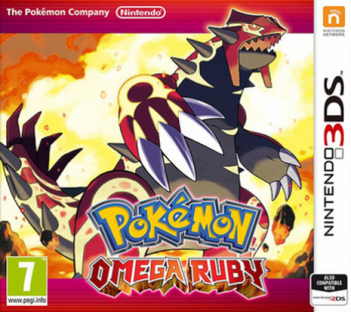 Pokémon Ruby (3DS) Box Art & Cover