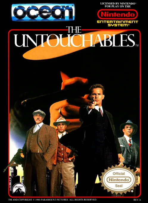 Untouchables, The (NES) Box Art & Cover