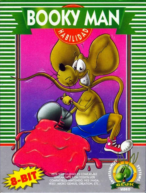 Booky Man (NES) Box Art & Cover