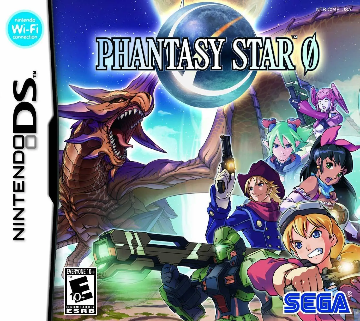 Phantasy Star Zero Complete Chinese Version (DS) Box Art & Cover