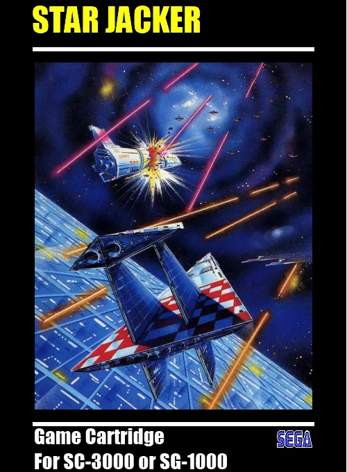 Star Jacker (Japan, Europe) (Rev 2) (SG1000) Box Art & Cover