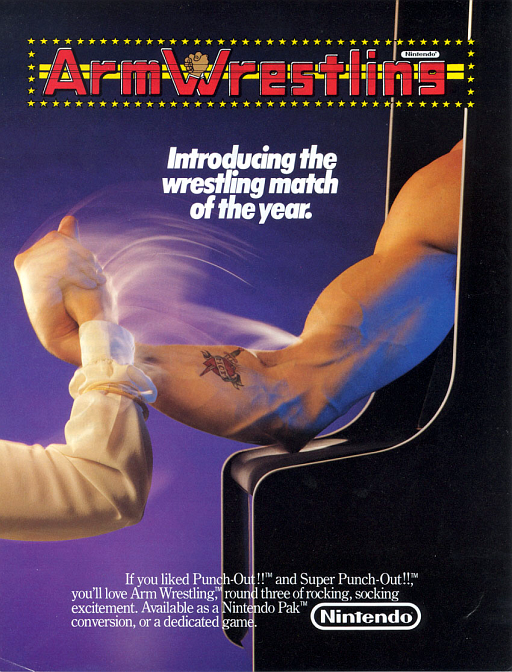 Arm Wrestling (ARCADE) Box Art & Cover