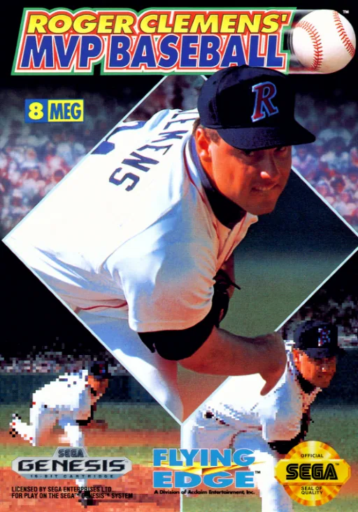 MVP Baseball (MD) Box Art & Cover