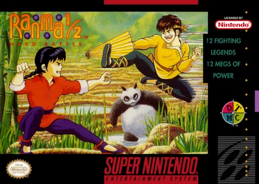 Ranma 1-2 - Hard Battle (SNES) Box Art & Cover