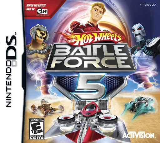Hot Wheels - Battle Force 5 (DS) Box Art & Cover