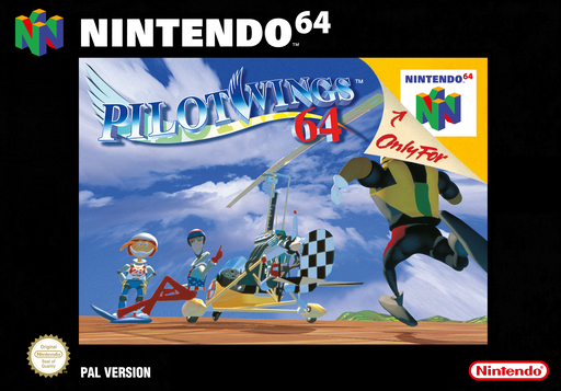 Pilotwings 64 (N64) Box Art & Cover