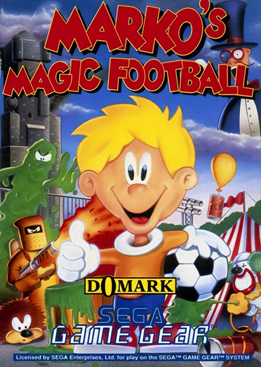 Marko's Magic Football (GAME GEAR) Box Art & Cover