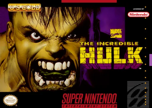 The Incredible Hulk (SNES) Box Art & Cover